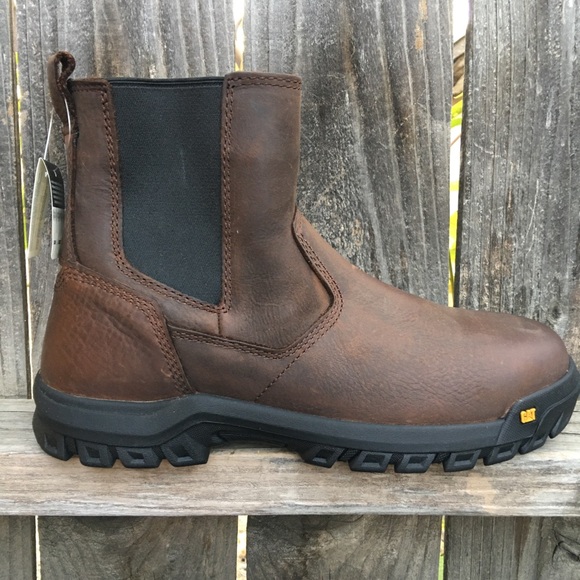 Caterpillar Shoes Caterpillar Men Steel Toe Work Boots Wheelbase Poshmark